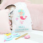 Personalised Mermaid Sleepover Bag And Accessories, thumbnail 1 of 7