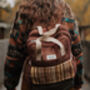 Sustainable Hemp Backpack Tula Red, thumbnail 7 of 10