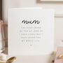 Personalised Mother's Day Poem Card For Mum, thumbnail 1 of 7