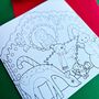 Colour In Advent Calendar Gingerbread House, thumbnail 6 of 10