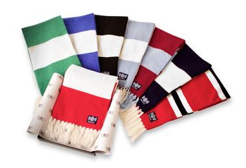 Luxury Cashmere Football Scarf, 2 of 12