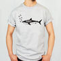 Adult And Children's Shark T Shirt Set, thumbnail 4 of 12