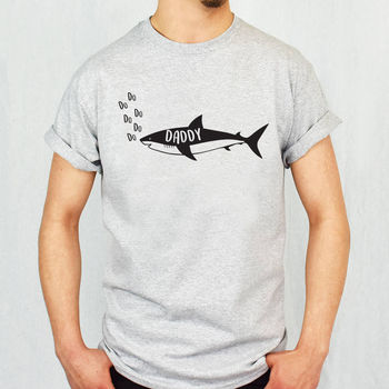 Adult And Children's Shark T Shirt Set, 4 of 12