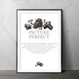 Photography Camera Lover Wall Art Gift – Picture Perfect Pun Print For Him Or Her, thumbnail 2 of 2