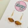 Sparkly Guppy Fish Earrings / Gift For Fish Keepers / Sparkly Fish Earrings, thumbnail 7 of 10