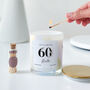 Personalised Birthday Candle – Sixty And Fabulous Gift, thumbnail 10 of 10
