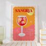 Sangria Cocktail Print, thumbnail 2 of 4
