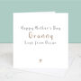 Happy Mother's Day Grandma Personalised Card, thumbnail 2 of 7