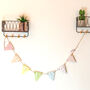 Personalised Wooden Rainbow Bunting, thumbnail 1 of 3