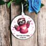 Personalised Sloth Love Arrow Decoration, thumbnail 1 of 2