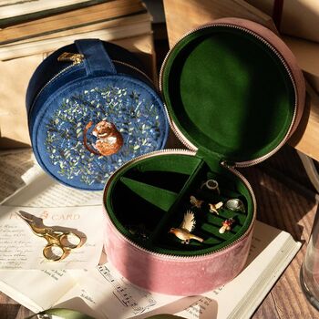 Chloe Dormouse Pink Jewellery Box, 6 of 6