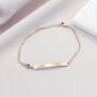 Personalised Rose Gold Plated Birth Crystal Bracelet, thumbnail 12 of 12