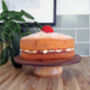 Wooden Personalised Cake Stand Cake Display Stand, thumbnail 3 of 6