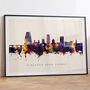 Kingston Upon Thames Skyline Cityscape Art Print, thumbnail 6 of 12