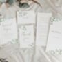 Eucalyptus Greenery Wedding Invitations, thumbnail 4 of 4