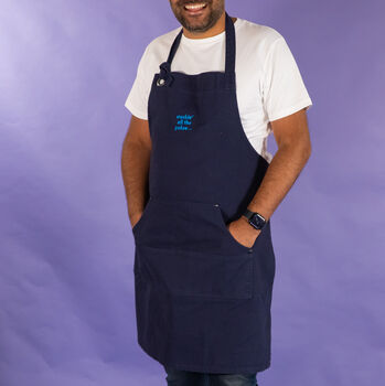 Personalised Embroidered Slogan Apron, 5 of 5