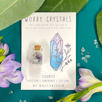 Worry Crystals Fluorite, 2 of 2