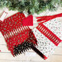 Luxury Red And White Christmas Make Your Own Diy Crackers Set Of Six, thumbnail 1 of 7
