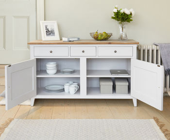Ridley Grey Large Sideboard, 3 of 6
