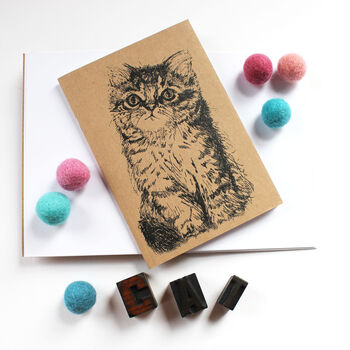 A6 Cat Lovers Notebook Pocket Sized Notebook, 2 of 9