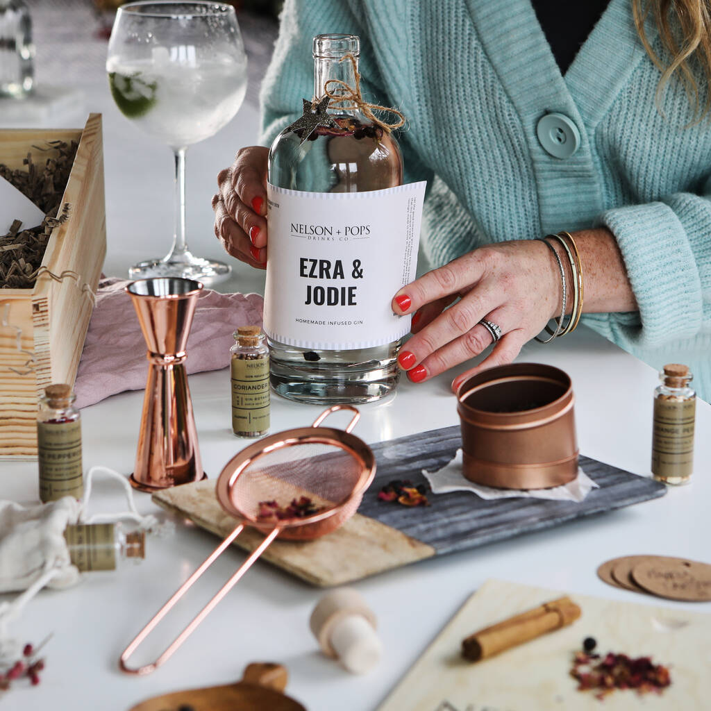 Personalised Make Your Own Gin Kit — Nelson + Pops