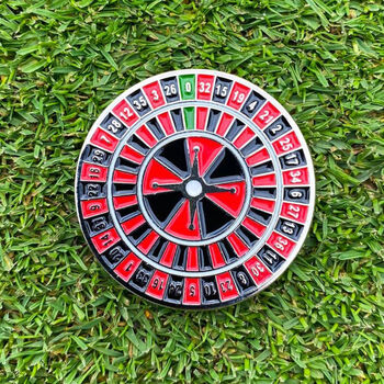 Golf Ball Marker Roulette Wheel, 2 of 3