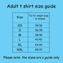 Personalised Adults What My Face Says T Shirt, thumbnail 7 of 7