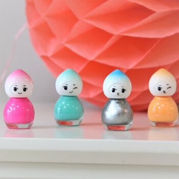 Set Of Six Cute Doll Nail Varnishes, 2 of 10