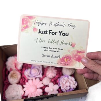 Wax Melt Gift Flower Box Birthday Gift For Her, 9 of 11
