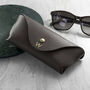 Personalised Leather Origami Glasses Case, thumbnail 4 of 12