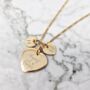 Gold Vermeil Plated Anniversary Gift Necklace For Wife, thumbnail 1 of 6