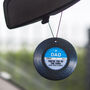 Vinyl Record Car Air Freshener For Dad, thumbnail 2 of 5