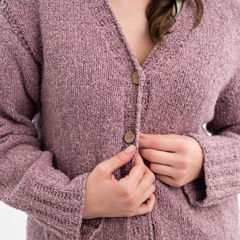 All Seasons Easy Cardigan Knitting Kit, 3 of 11