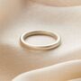 Men's Round Satin 9ct Gold Wedding Ring, thumbnail 5 of 6
