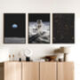 A Set Of Three Contemporary Space Art Prints, thumbnail 1 of 12