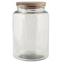 Glass Jar With Wooden Lid, thumbnail 3 of 6