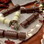 Chocolate Mini Christmas Crackers Four Pack, thumbnail 3 of 6