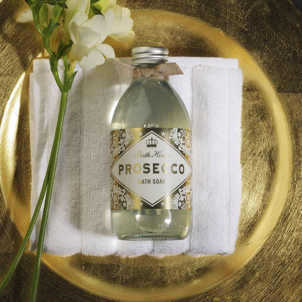 Prosecco Luxury Bath Soak By Barefoot & Beautiful | Notonthehighstreet.com