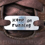 Personalised Large Trainer Tags, Pair. Runner Gift, thumbnail 4 of 6