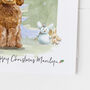 Cockapoo Christmas Wrapping Paper, Card And Tags, thumbnail 3 of 4