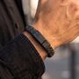Gifts For Him Personalised Leather Bracelet, thumbnail 5 of 10