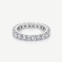 Sterling Silver Stacking Eternity Ring For Women, thumbnail 5 of 5