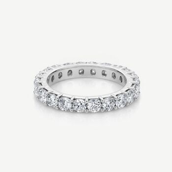 Sterling Silver Stacking Eternity Ring For Women, 5 of 5
