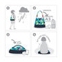 Dog Carry All Bag And Sit Mat, thumbnail 5 of 5