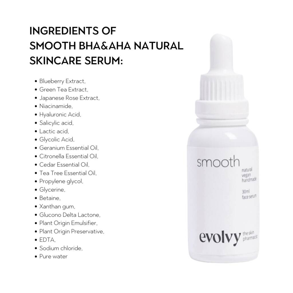 Pore Refining Bha Aha Natural And Vegan Skincare Serum By The ...