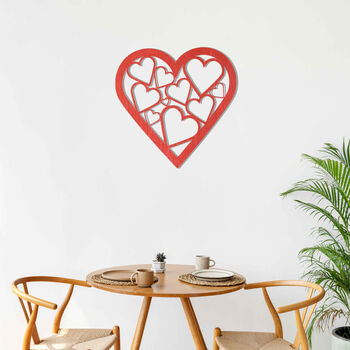 Love Heart Wooden Art Perfect Romantic Wedding Gift, 10 of 12