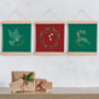 Reindeer Banner Embroidery Kit, thumbnail 6 of 6