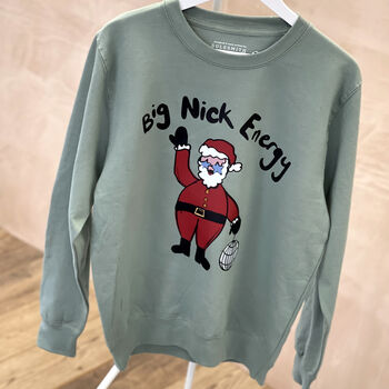 Big Nick Energy Christmas Jumper, 3 of 4