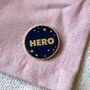 Personalised Home School Hero Pin Badge Card, thumbnail 5 of 7