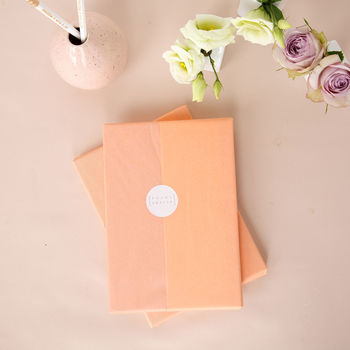 Personalised Wedding Planner Book Blush Pink, 6 of 6